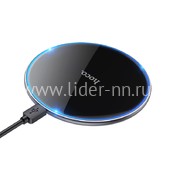Беспроводное зарядное устройство HOCO CW6 Pro 15W (черное) Беспроводное зарядное устройство HOCO CW6 Pro 15W (черное)