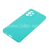 Задняя панель для Samsung Galaxy  A53 Силикон матовый (бирюза) Задняя панель для Samsung Galaxy  A53 Силикон матовый (бирюза)