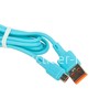 USB кабель ONE DEPOT S33E для micro USB 1.0м силиконовый (в коробке) голубой 2.4A