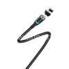 USB кабель Lightning 1.0м BOROFONE BU16 МАГНИТНЫЙ (черный) 2.4A