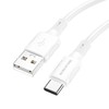 USB кабель для USB Type-C 1.0м BOROFONE BX80 (белый) 3.0A