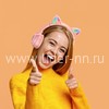 Наушники MP3/MP4 BOROFONE (BO18) Bluetooth полноразмерные CAT EAR (черные)