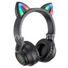 Наушники MP3/MP4 BOROFONE (BO18) Bluetooth полноразмерные CAT EAR (белые)