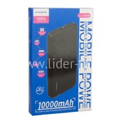 Портативное ЗУ (Power Bank) 10000mAh (MAIMI Mi30) 2USB/Micro/Type-C (черный)