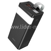 Портативное ЗУ (Power Bank) 40000mAh PD22.5W, QC3.0 (HOCO J86) 2USB/Micro/Type-C/дисплей (черный) Портативное ЗУ (Power Bank) 40000mAh PD22.5W, QC3.0 (HOCO J86) 2USB/Micro/Type-C/дисплей (черный)
