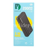 Портативное ЗУ (Power Bank) 20000mAh DSAILA B2 2USB/Micro USB/Type-C (черный) Портативное ЗУ (Power Bank) 20000mAh DSAILA B2 2USB/Micro USB/Type-C (черный)