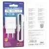 СЗУ Type-C to Type-C 1 USB выход QC 3.0+PD 20W (5V-3.0A/9V-2.0A/12V-1.5A) BOROFONE BA69A (белый)