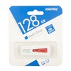 USB Flash 128GB SmartBuy IRON белый/красный 3.0