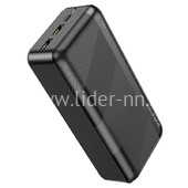 Портативное ЗУ (Power Bank) 30000mAh (BOROFONE BJ27B) 2USB/Micro/Type-C (черный) Портативное ЗУ (Power Bank) 30000mAh (BOROFONE BJ27B) 2USB/Micro/Type-C (черный)