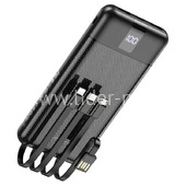 Портативное ЗУ (Power Bank) 10000mAh (BOROFONE BJ20) 2USB/Micro/Type-C/iP (черный) Портативное ЗУ (Power Bank) 10000mAh (BOROFONE BJ20) 2USB/Micro/Type-C/iP (черный)