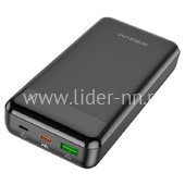 Портативное ЗУ (Power Bank) 20000mAh (BOROFONE BJ19A) 20W/USB 3.0/Micro/Type-C (черный) Портативное ЗУ (Power Bank) 20000mAh (BOROFONE BJ19A) 20W/USB 3.0/Micro/Type-C (черный)