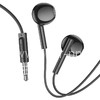Наушники MP3/MP4 BOROFONE (BM76) микрофон/кнопка ответа вызова (черные)