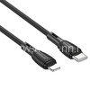 Кабель Type-C (PD) to Lightning 8-pin 20W, 1.0м BOROFONE BX86 силиконовый (черный) 3.0A