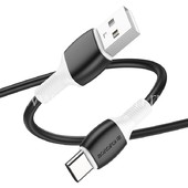 USB кабель для USB Type-C 1.0м BOROFONE BX84 (черный) 3.0A