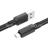 USB кабель micro USB 1.0м BOROFONE BX81 (черный) 2.4A USB кабель micro USB 1.0м BOROFONE BX81 (черный) 2.4A