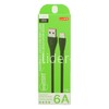 USB кабель Lightning 1.0м MAIMI X70 (черный) 6A