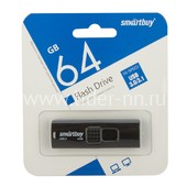 USB Flash  64GB SmartBuy Fashion черный 3.0