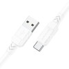 USB кабель для USB Type-C 1.0м BOROFONE BX81 (белый) 3.0A