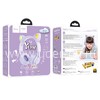 Наушники MP3/MP4 HOCO (W39) CAT Bluetooth полноразмерные (фиолетовые)
