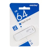 USB Flash  64GB SmartBuy CLUE белый 3.1