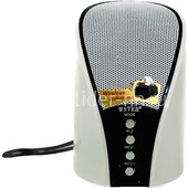 Колонка WS-133 Bluetooth/USB/MicroSD/FM (белая)