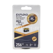 Карта памяти MicroSD 256GB Exployd К10 (без адаптера) UHS-1 Premium (U3) 95 MB/s