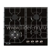 Варочная панель газовая ELTRONIC (33-01) 4 конфорки (черная) Варочная панель газовая ELTRONIC (33-01) 4 конфорки (черная)