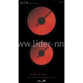 Варочная панель электрическая ELTRONIC (88-02) 2 конфорки (черная) Варочная панель электрическая ELTRONIC (88-02) 2 конфорки (черная)