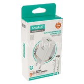 СЗУ Type-C 1 USB выход 20W Quick Charge 3.0 (5V-3.0A/9V-2.0A/12V-1.5A) FaizFULL FC116 (белый)