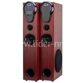 Колонка 08" (30-36 HOME SOUND) динамик 6шт/2х8"; 2х4"; 2х1.5" комплект 2 колонки ELTRONIC (красная)