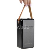 Портативное ЗУ (Power Bank) 60000mAh FaizFULL FL44 PD22.5W, QC3.0 2USB/Type-C/ip5/дисп/фонарь (черн)