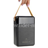 Портативное ЗУ (Power Bank) 80000mAh FaizFULL FL46 PD22.5W, QC3.0 3USB/Micro/Type-C/ip5/дисп (черн)