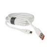 USB кабель micro USB 2.0м FaizFull FR46 (белый) 5A