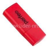 Картридер Perfeo (PF-VI-R023) для Micro SD (красный) Картридер Perfeo (PF-VI-R023) для Micro SD (красный)