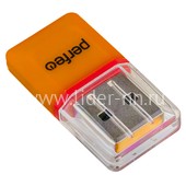Картридер Perfeo (PF-VI-R008) для Micro SD (оранжевый) Картридер Perfeo (PF-VI-R008) для Micro SD (оранжевый)