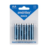 Батарейка алкалиновая Smartbuy MAXX LR6/4B Батарейка алкалиновая Smartbuy MAXX LR6/4B