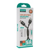USB кабель для USB Type-C 1.0м FaizFull FR168 (черный) 5A