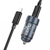АЗУ PD выход 30W Quick Charge (5V-3.0A/9V-3.0A/12V-2.5A) HOCO Z57 (графит)