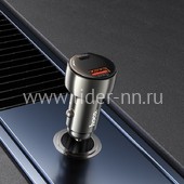 АЗУ 1 USB выход 18W QC3+PD выход 30W (5V-3.0A/9V-3.0A/12V-2.5A) с дисплеем HOCO Z50 (графит) АЗУ 1 USB выход 18W QC3+PD выход 30W (5V-3.0A/9V-3.0A/12V-2.5A) с дисплеем HOCO Z50 (графит)