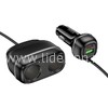 АЗУ 1 USB выход 18W QC3+PD выход 30W+разветвитель на 2 устройства HOCO Z59 (черный)