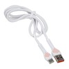 USB кабель для USB Type-C 1.0м FaizFull FR50 (белый) 5A