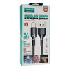 USB кабель для USB Type-C 1.0м FaizFull FR78 (черный) 5A
