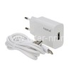 СЗУ Type-C 1 USB выход (2400mAh/5V) FaizFull FC138 (белый)