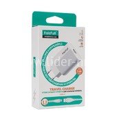 СЗУ Type-C 1 USB выход (2400mAh/5V) FaizFull FC138 (белый)