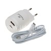 СЗУ Lightning 1 USB выход + Type-C (PD 3.0) выход 70W FaizFull FC150 (GAN-транзисторное ЗУ) белый