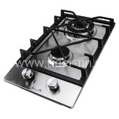 Варочная панель газовая ELTRONIC (33-17) 2 конфорки (нержавеющая сталь) Варочная панель газовая ELTRONIC (33-17) 2 конфорки (нержавеющая сталь)