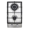 Варочная панель газовая ELTRONIC (33-18) 2 конфорки (нержавеющая сталь)