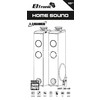 Колонка 10" (30-49 HOME SOUND) динамик 6шт/2х10";4х4"; 2х1.5" комплект 2 колонки ELTRONIC (черная)