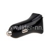 Автомобильное ЗУ 1 USB выход+1 PD (18W) Regrsi CAR-E15 (черный) в коробке