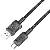 USB кабель для USB Type-C 1.0м HOCO X94 (черный) 3.0A